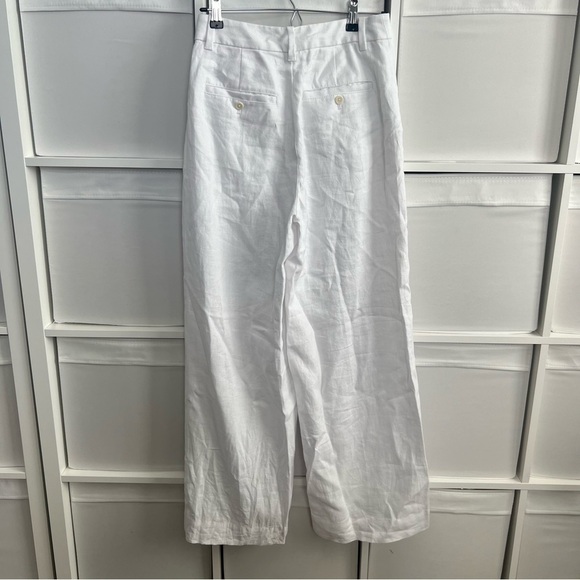 Madewell The Harlow Wide-Leg Pant in 100% Linen - Picture 7 of 7